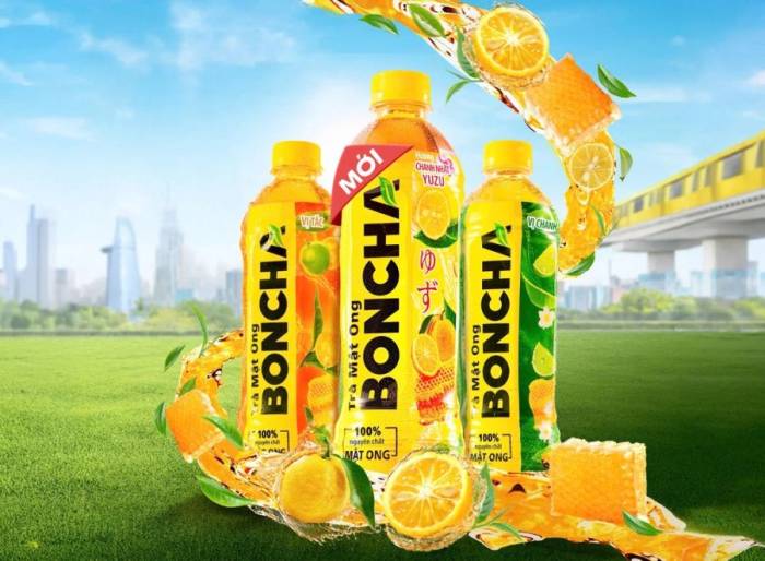 Bộ sưu tập Boncha-Citron với ba hương vị. Ảnh: Uniben