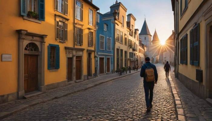 Du khách nên quan sát xung quanh khi đi bộ thay vì đeo tai nghe khiến việc quan sát bị xao nhãng. Ảnh: Travel Hubster