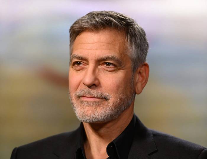 Chân dung tài tử George Clooney. Ảnh: Today