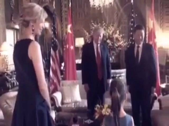 Cháu Tổng thống Trump hát tiếng Trung tặng vợ chồng Chủ tịch Trung Quốc