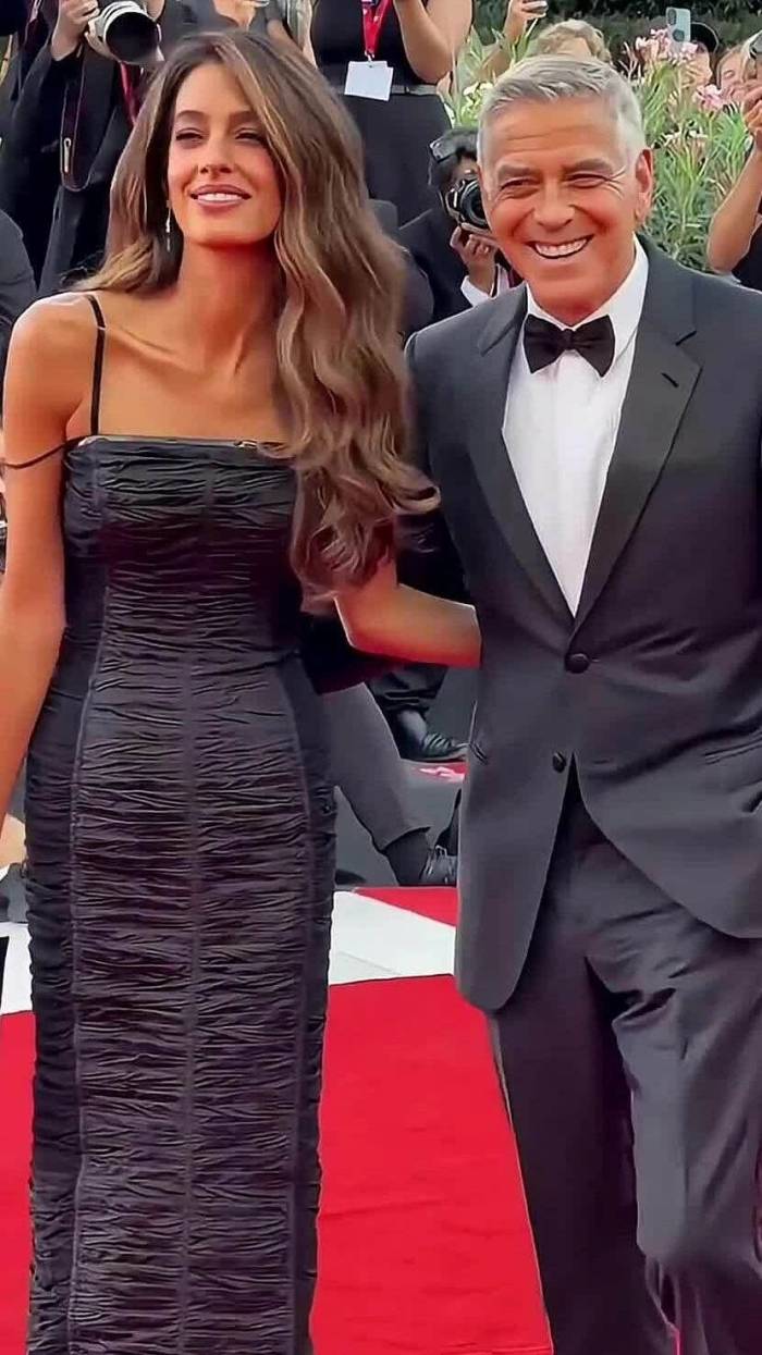 Vợ chồng George Clooney ở LHP Venice 2026