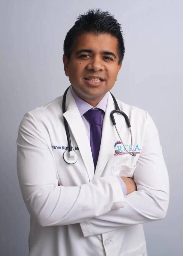 Bác sĩ Avishek Kumar. Ảnh: Avishek Kumar