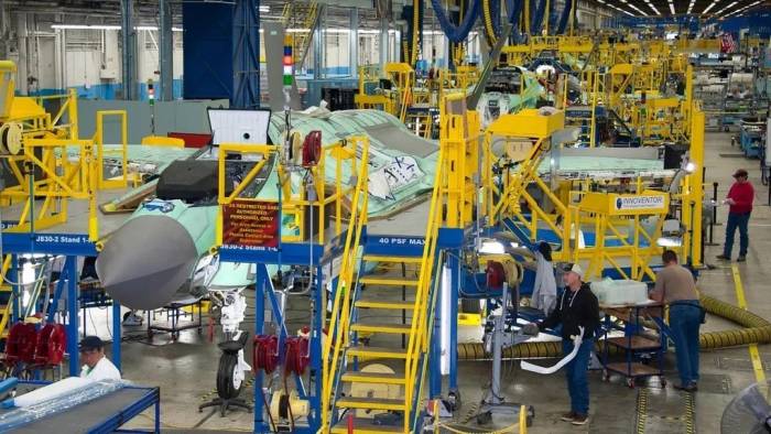 Bên trong nhà máy lắp ráp tiêm kích F-35 tại Fort Worth, bang Texas, Mỹ. Ảnh: Lockheed Martin