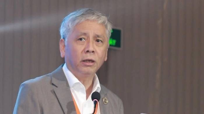 BS.CK2 Trần Ngọc Hải, Giám đốc Bệnh viện Từ Dũ, tại Hội nghị Gây mê Hồi sức Sản phụ khoa lần thứ 16 ngày 19/9. Ảnh: Bệnh viện cung cấp