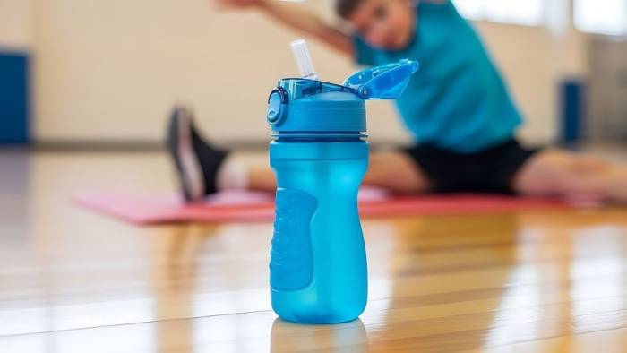Bình nước là đồ dùng cá nhân, học sinh không nên dùng chung để hạn chế nguy cơ lây nhiễm bệnh qua nước bọt. Ảnh minh họa: Vecteezy