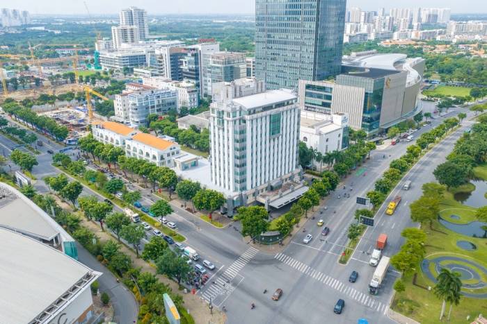Tòa nhà Lawrence S. Ting. Ảnh: Phú Mỹ Hưng