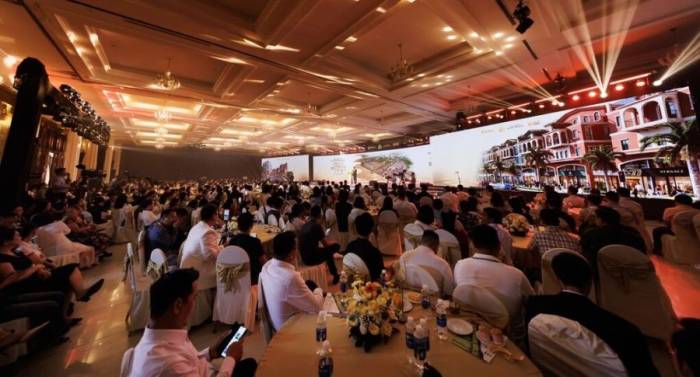 Toàn cảnh sự kiện mở bán T&T Homes Elite Rivera ngày 13/9. Ảnh: T&T Homes