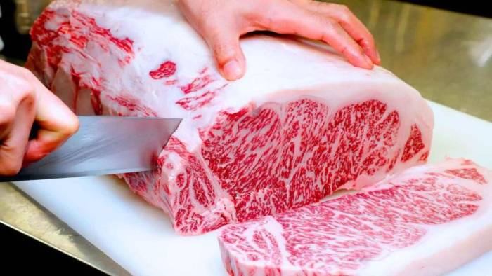 Một phần thịt bò Matsusaka. Ảnh: Qualifoods