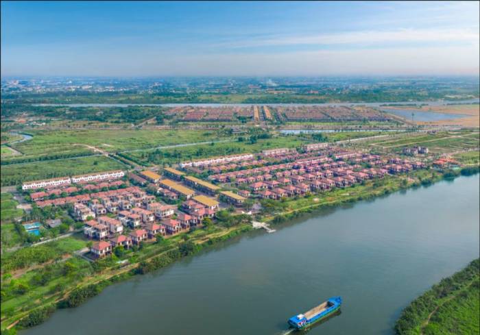 Tinh thần đô thị của Waterpoint sẽ được tái hiện tại triển lãm. Ảnh: Nam Long