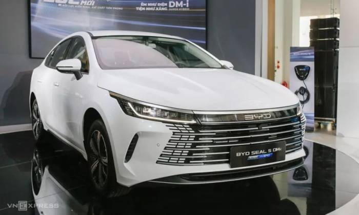 BYD Seal 5 DM-i ra mắt thị trường Việt Nam tại Bắc Ninh hồi tháng 10/2025. Ảnh: Lương Dũng