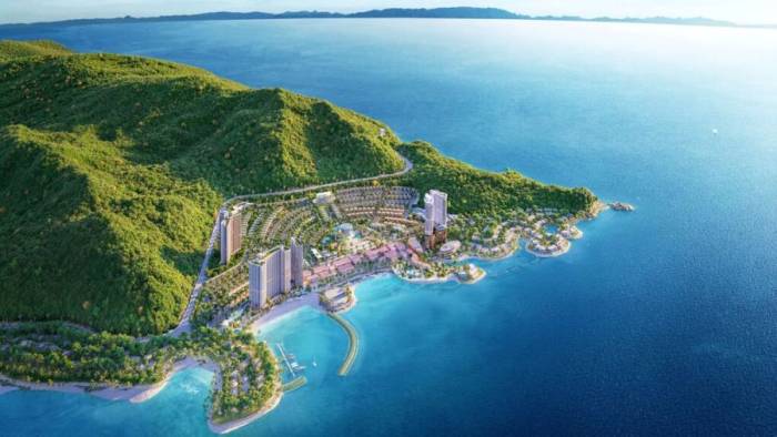 Phối cảnh tổng thể đô thị biển Libera Nha Trang. Ảnh: KDI Group