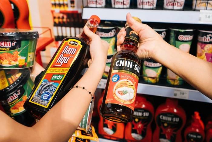 Các dòng sản phẩm Chin-su. Ảnh: Masan