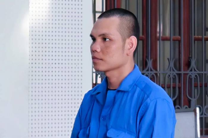 Bị cáo Coóng tại tòa. Ảnh: Hùng Lê