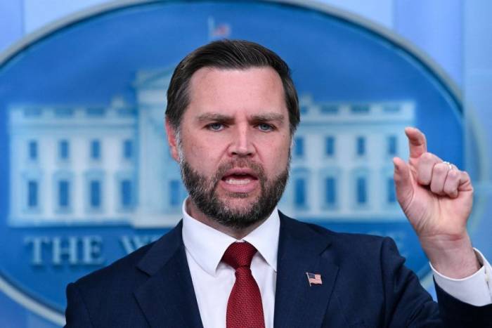 Phó tổng thống Mỹ JD Vance tại cuộc họp báo ở Nhà Trắng ngày 3/9. Ảnh: AFP