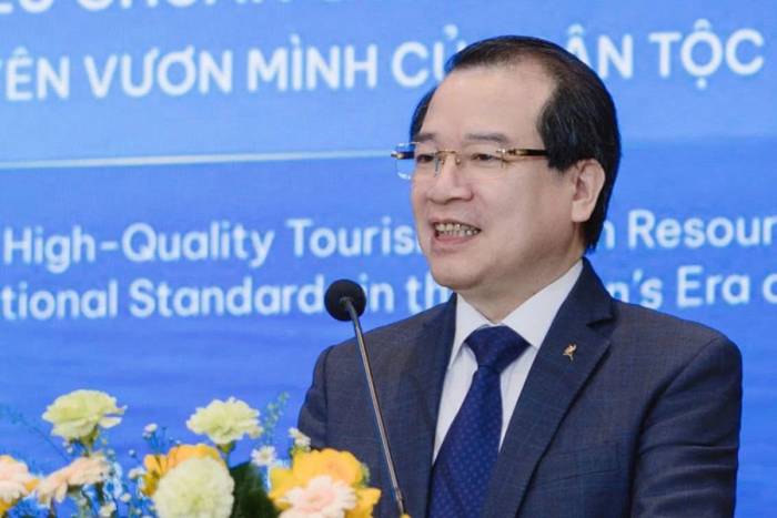 TS Hà Văn Siêu phát biểu tại hội thảo. Ảnh: Ban tổ chức