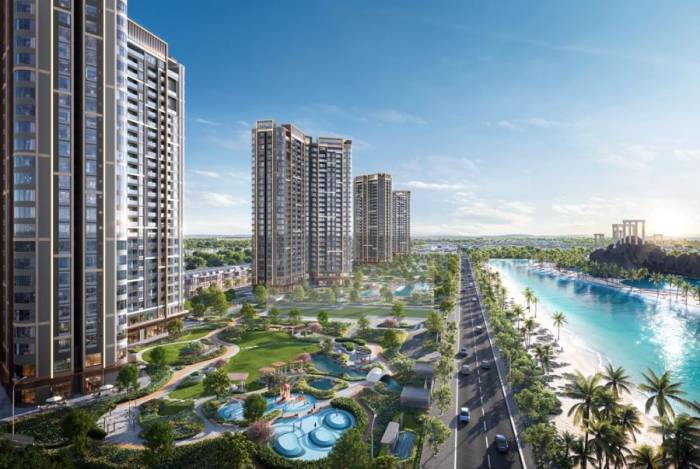 Phối cảnh dự án Masteri Grand Coast. Ảnh: Masterise Homes