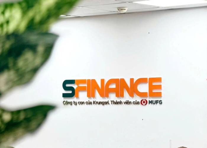 Nhận diện mới của SFinance. Ảnh: Tùng Đinh