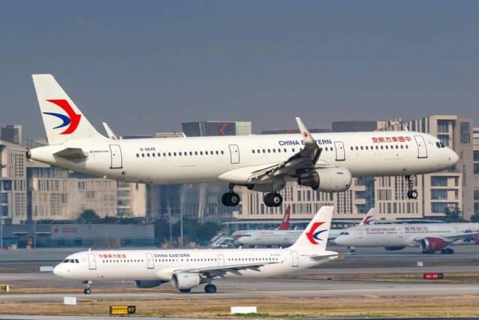 Các máy bay của hãng China Eastern Airlines. Ảnh: Aero