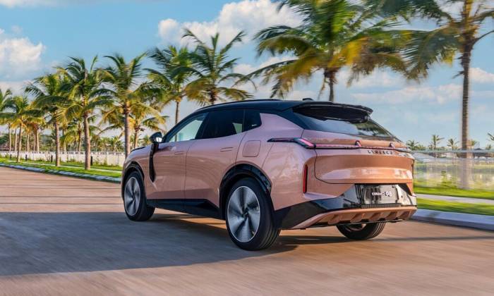 Mẫu SUV cao cấp mang đến trải nghiệm lái thú vị trong phân khúc gầm cao cỡ D. Ảnh: Lynk & Co