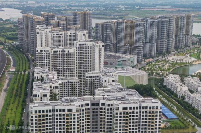 Các dự án chung cư tại khu vực phía Đông TP HCM tháng 8/2026. Ảnh: Quỳnh Trần