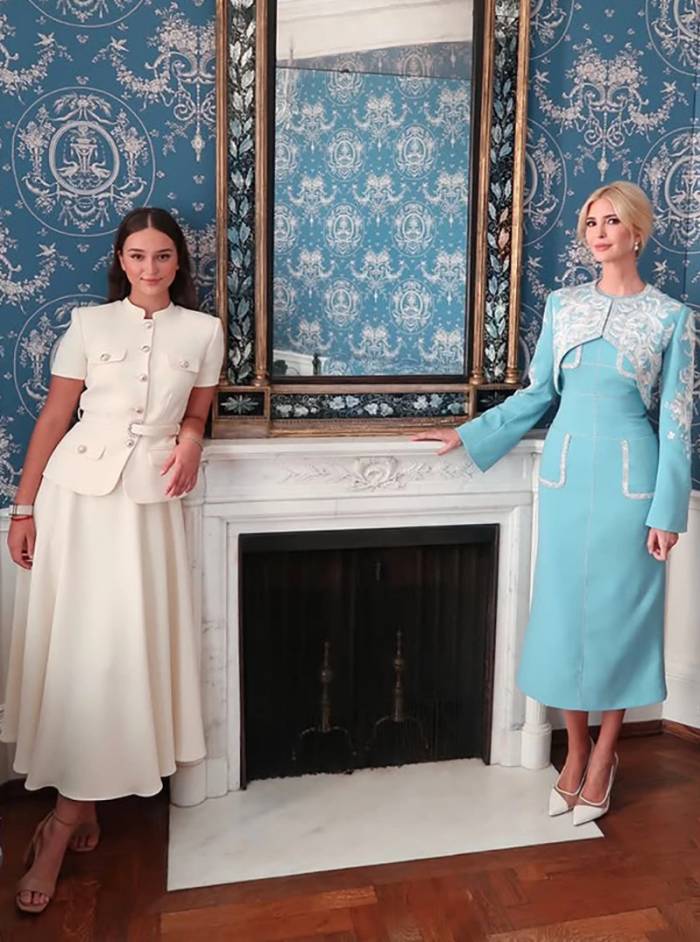 Ivanka Trump và con gái Arabella Kushner. Ảnh: Instagram/Ivanka Trump