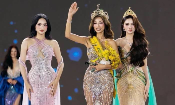 Giây phút Ngô Bảo Ngọc được gọi tên thi Miss Grand All Stars