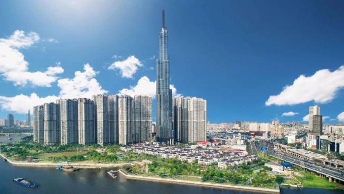 Tòa nhà Landmark 81. Ảnh: Vingroup