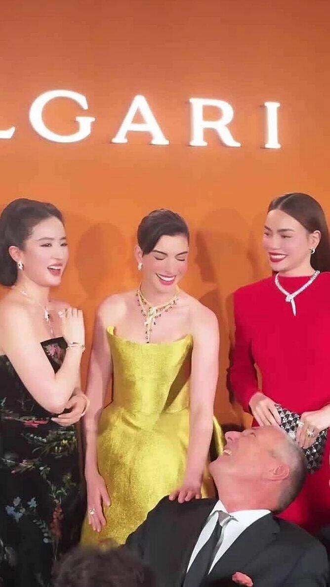 Hồ Ngọc Hà gặp gỡ Lưu Diệc Phi, Anne Hathaway ở sự kiện