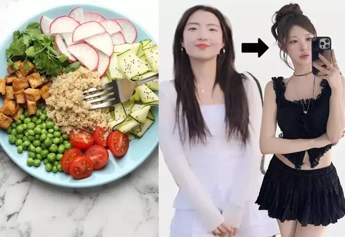 Lee Li-ryu từng giảm thành công 15 kg mà không cần ăn kiêng, tập luyện khắt khe. Ảnh: Theo Yahoo TW