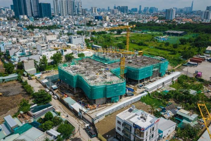 Dự án Vlasta Premier - Phú Thuận dự kiến bàn giao vào quý IV/2027. Ảnh: Văn Phú