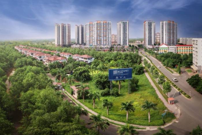 Dự án Mizuki Park của Nam Long tại TP HCM. Ảnh: Nam Long