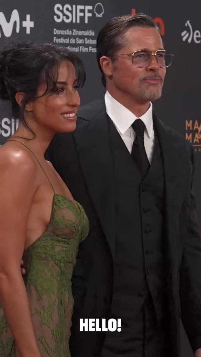 Brad Pitt và bạn gái Ines de Ramon tại Liên hoan phim San Sebastián 2026
