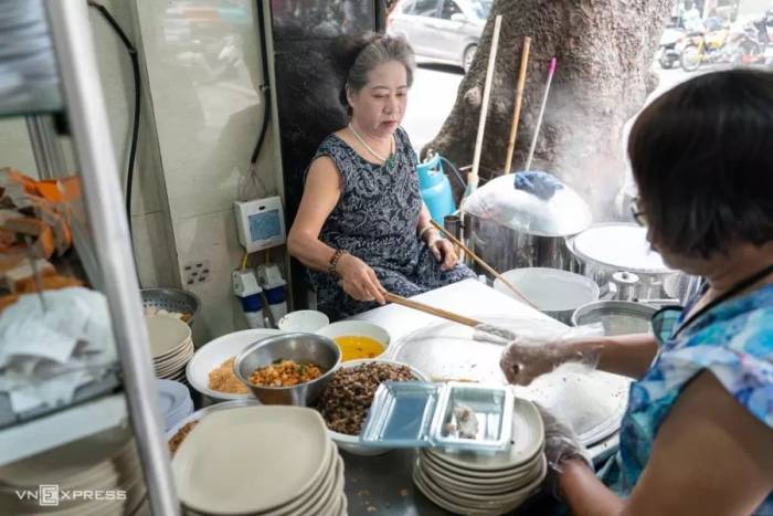 Bánh cuốn Thanh Vân. Ảnh: Hoàng Giang