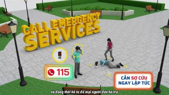 Các bước cấp cứu ngưng tim, ngưng thở