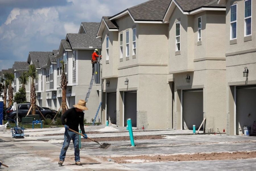 Những căn nhà mới ở Florida, tháng 5/2021. Ảnh: Reuters