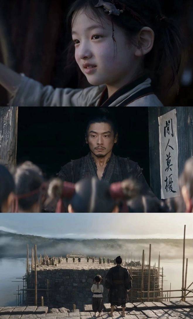 Nhân vật trong Hợp long. Ảnh: Weibo