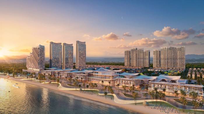 Phối cảnh dự án Blanca City tại Vũng Tàu. Ảnh: Sun Group