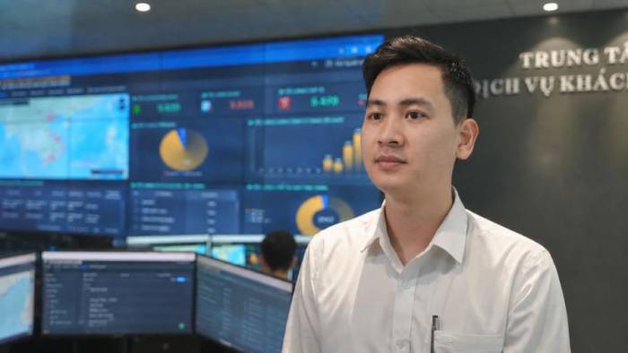 Ông Nguyễn Hồng Cường – Trưởng phòng Vận hành Trung tâm dịch vụ khách hàng. Ảnh: Tổng công ty GTel