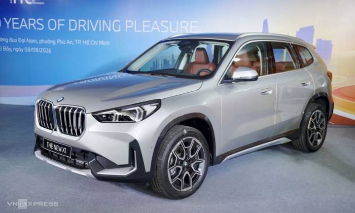 BMW X1 2026 tại sự kiện ra mắt ở TP HCM ngày 7/8. Ảnh:Thành Nhạn