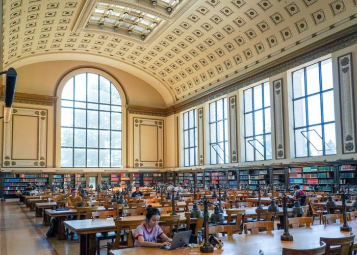 Thư viện trường Đại học UC Berkeley, Mỹ. Ảnh: Website trường
