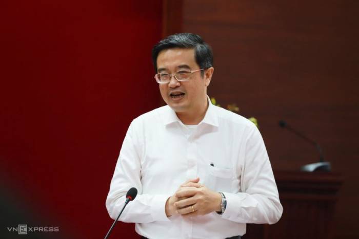 GS.TS Nguyễn Vũ Quốc Huy, quyền Giám đốc Đại học Huế. Ảnh: Võ Thạnh