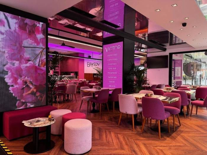 Bên trong nhà hàng Victor Lab ở Italy. Ảnh: Tripadvisor