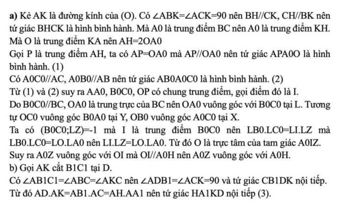 Đề và lời giải môn Toán thi chọn đội tuyển học sinh giỏi quốc gia của Hà Nội - 4