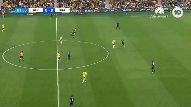 Australia 2-4 Brazil