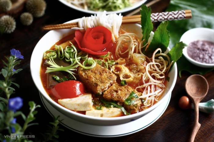 Món bún riêu cua Nam Bộ. Ảnh minh họa: Bùi Thủy