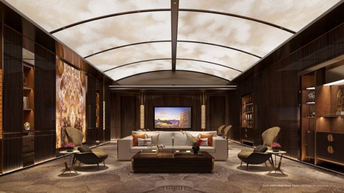 VIP Lounge để tiếp đón khách tìm hiểu dự án. Ảnh: Phú Mỹ Hưng