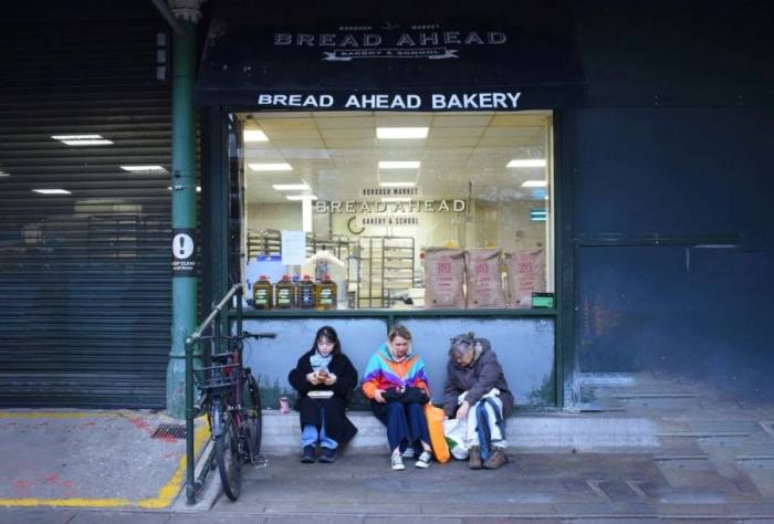Tiệm bánh Bread Ahead tại khu chợ Borough, London. Ảnh: Jun Huang
