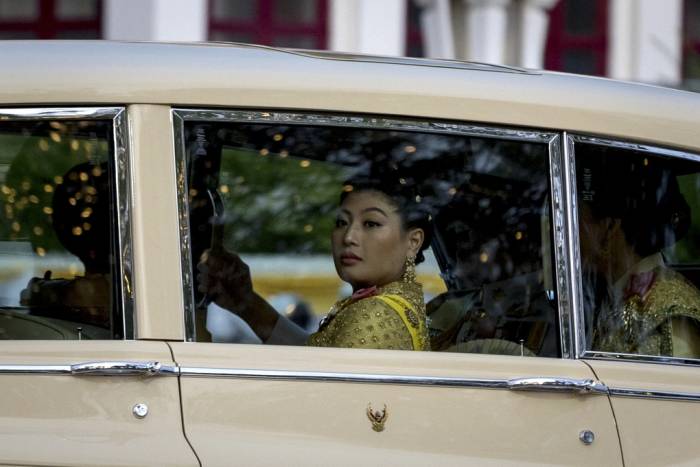 Công chúa Sirivannavari đến hoàng cung Thái Lan dự tiệc mừng sinh nhật 70 tuổi của Vua Maha Vajiralongkorn năm 2022. Ảnh: AFP