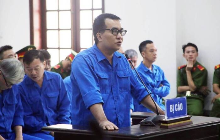 Bị cáo Hà Ngọc Khánh tại tòa. Ảnh: Phạm Hải