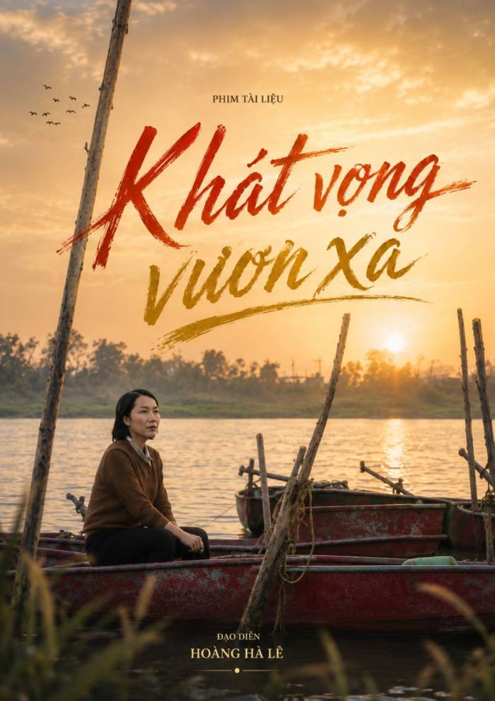 Poster phim Khát vọng vươn xa. Ảnh: Ban tổ chức cung cấp